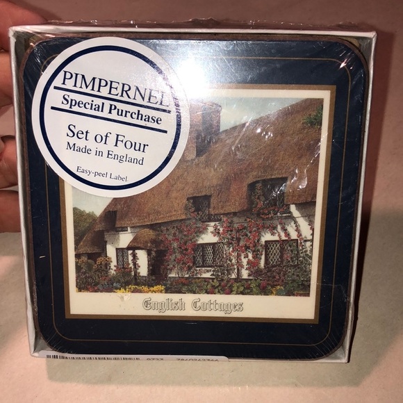 Pimpernel Other Pimpernel English Cottage Coasters Set Of 4 Sealed